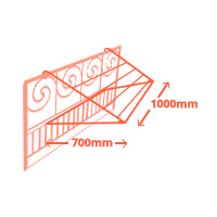 Suszarka 1000 x 700 mm